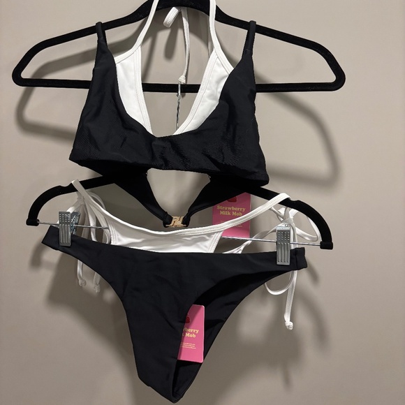Strawberry Milk Mob Rodeo Bikini (Matching Set) - Picture 1 of 6